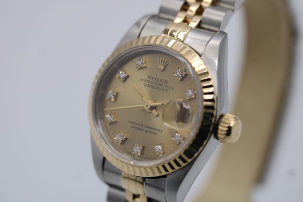 Rolex Lady Datejust 69173 Factory Diamond Dial - image 4