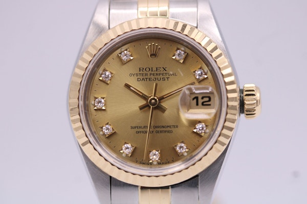 Rolex Lady Datejust 69173 Factory Diamond Dial - image 3