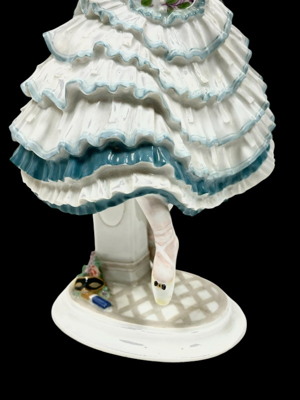 Meissen Art Nouveau ballerina - image 4