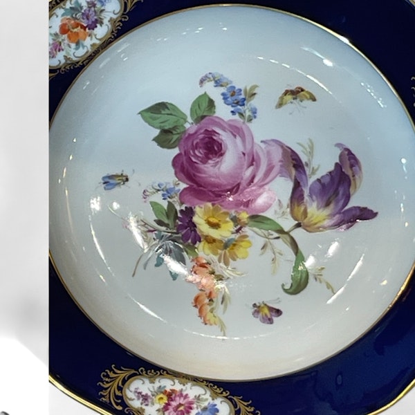 Pair of Meissen plates - image 3