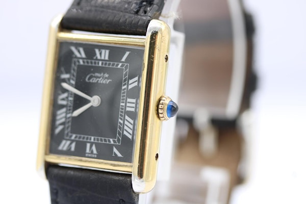 Cartier Tank Vermeil Complete full set 1979 manual large - image 11
