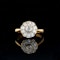 Old Cut Diamond Daisy Cluster Ring | Edwardian c.1910 - image 1