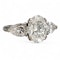 Boucheron Three Stone Diamond and Platinum Ring, 3.10 Carats - image 5