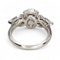 Boucheron Three Stone Diamond and Platinum Ring, 3.10 Carats - image 7