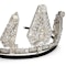 Vintage Diamond and Platinum Tiara Necklace, Circa 1960, 50.00 Carats - image 12