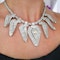 Vintage Diamond and Platinum Tiara Necklace, Circa 1960, 50.00 Carats - image 6