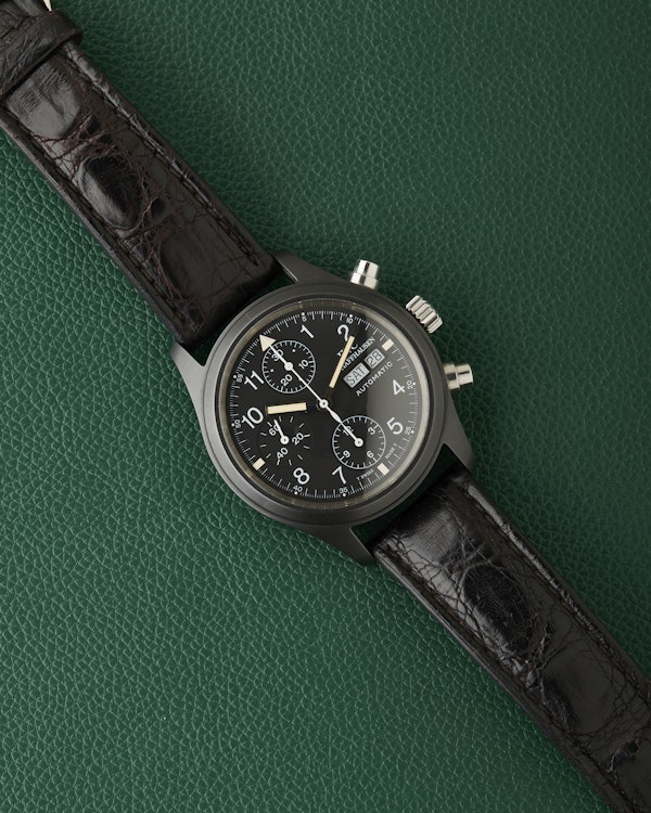 IWC 3705 Ceramic Fliegerchronograph Neo-Vintage Pilot Chronograph - image 2