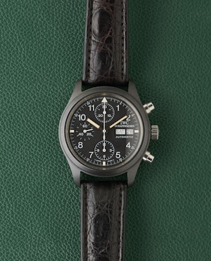 IWC 3705 Ceramic Fliegerchronograph Neo-Vintage Pilot Chronograph