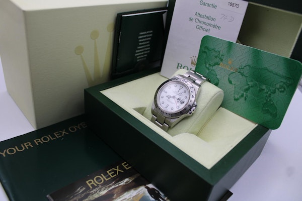 Rolex Explorer Polar Dial 16570 - image 2