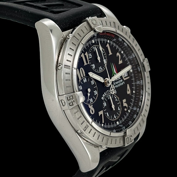 BREITLING CHRONOMATA EVOLUTION P.A.N. FRECCE TRICOLORI LIMITED EDITION 1000 PIECES A13356 - image 3