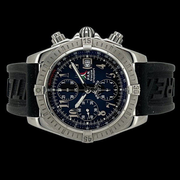 BREITLING CHRONOMATA EVOLUTION P.A.N. FRECCE TRICOLORI LIMITED EDITION 1000 PIECES A13356 - image 4