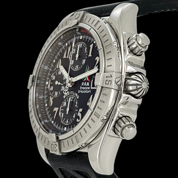 BREITLING CHRONOMATA EVOLUTION P.A.N. FRECCE TRICOLORI LIMITED EDITION 1000 PIECES A13356 - image 2