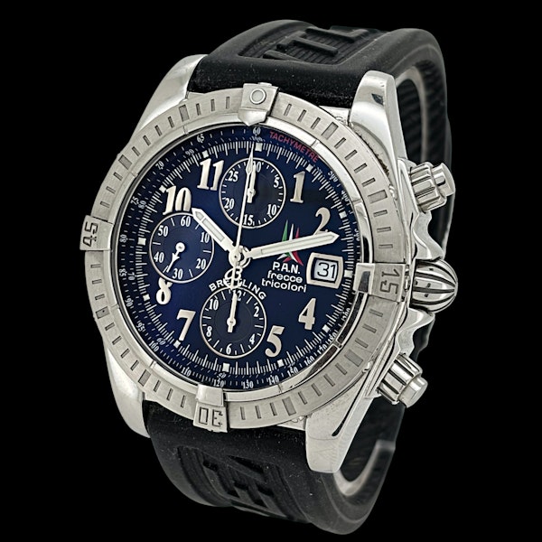 BREITLING CHRONOMATA EVOLUTION P.A.N. FRECCE TRICOLORI LIMITED EDITION 1000 PIECES A13356 - image 1
