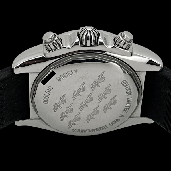 BREITLING CHRONOMATA EVOLUTION P.A.N. FRECCE TRICOLORI LIMITED EDITION 1000 PIECES A13356 - image 5