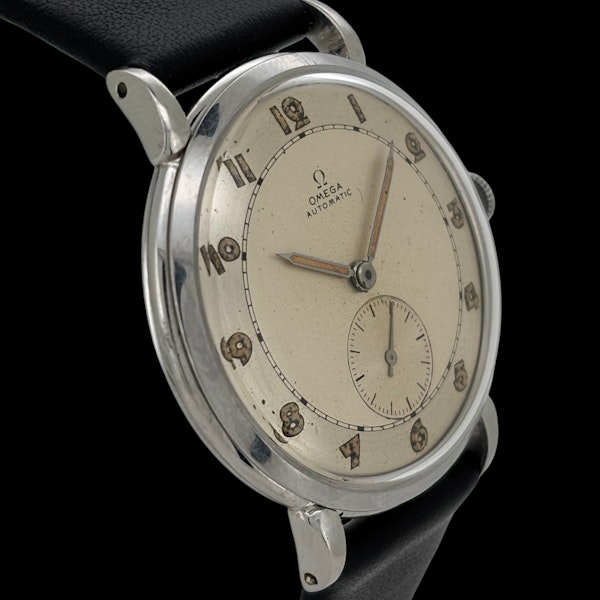 OMEGA VINTAGE BUMPER AUTOMATIC STAINLESS STEEL ca 1946 ref. 2398-1 - image 3