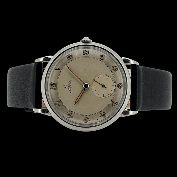 OMEGA VINTAGE BUMPER AUTOMATIC STAINLESS STEEL ca 1946 ref. 2398-1 - image 4