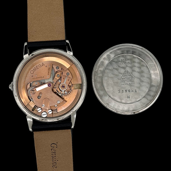 OMEGA VINTAGE BUMPER AUTOMATIC STAINLESS STEEL ca 1946 ref. 2398-1 - image 5