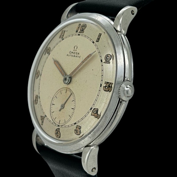 OMEGA VINTAGE BUMPER AUTOMATIC STAINLESS STEEL ca 1946 ref. 2398-1 - image 2