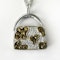 Iliana Cognac Diamond Handbag Pendant - Saddingtons Jewellery Stand 375 - image 1