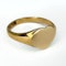 Vintage Gold Heart Signet Ring - Saddingtons Jewellery Stand 375 - image 1