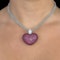 Wempe Large Ruby Heart Necklace - Saddingtons Jewellery stand 375 - image 1