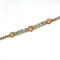 Antique Flower Pearl and Enamel Bracelet - Saddingtons Jewellery Stand 375 - image 2