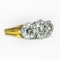 Antique 3 Stone Trilogy Diamond Ring 2.65ct - Saddingtons Jewellery Stand 375 - image 3