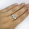 Antique 3 Stone Trilogy Diamond Ring 2.65ct - Saddingtons Jewellery Stand 375 - image 2