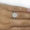 Deco 1ct Old Cut Diamond Cluster Ring - Saddingtons Jewellery Stand 375 - image 3