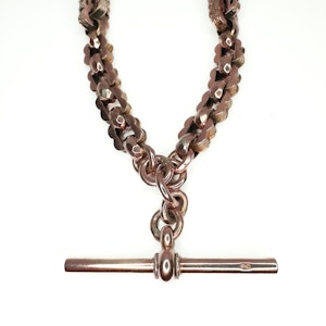 Antique Albert Chain Fancy Link - Saddingtons Jewellery Stnd 375