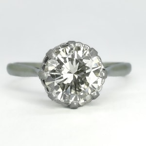 1.37ct Diamond Solitaire Ring - Saddingtons Jewellery stand 375