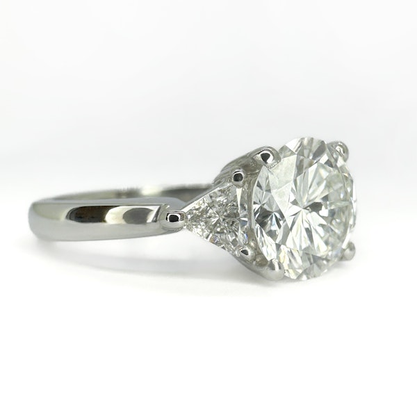 1.40ct Diamond Solitaire Platinum Ring - Saddingtons Jewellery Stand 375 - image 2