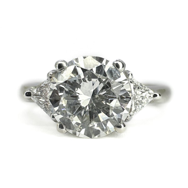 1.40ct Diamond Solitaire Platinum Ring - Saddingtons Jewellery Stand 375 - image 1