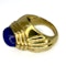 Vintage Boucheron Lapis Ring 18ct Paris Design - Saddingtons Jewellery Stand 375 - image 2