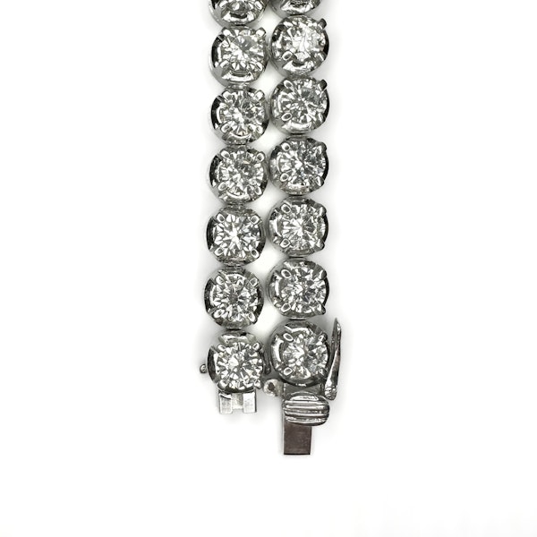 17.40ct Diamond Line Necklace - Saddingtons Jewellery Stand 375 - image 3