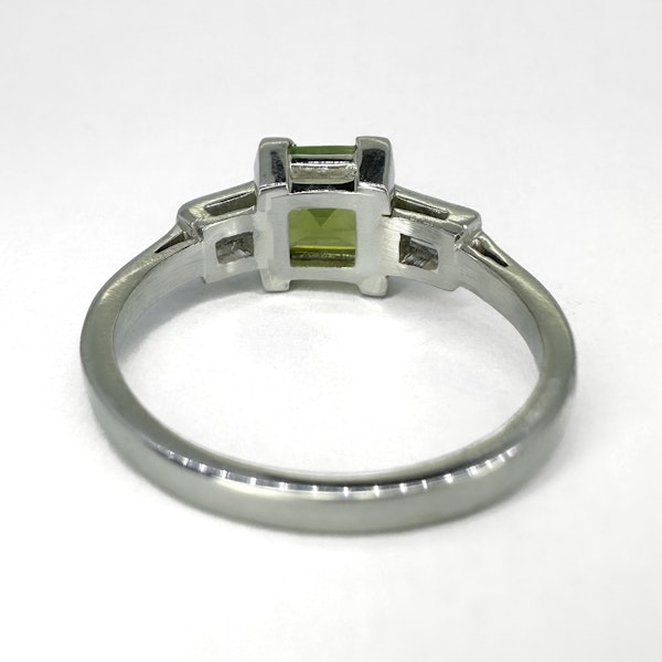 Peridot Diamond Trilogy Ring - Saddingtons Jewellery Stand 375 - image 4