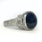Sapphire and Diamond Cabochon Ring - Saddingtons Jewellery Stand 375 - image 3