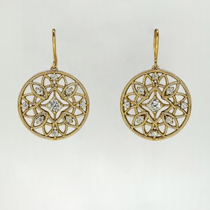 Heart on Fire HOF Drop Earrings - Saddingtons Jewellery Stand 375