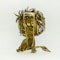 French Lion Clip Brooch - Saddingtons Jewellery Stand 375 - image 2