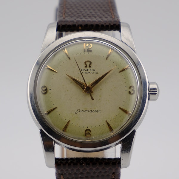Vintage Omega Seamaster 2846-8 SC Cal 501 Automatic 1950s Steel Swiss Watch - image 1