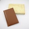 Genuine Rolex Brown Leather Note book / Notepad with sheets With Original Box - image 2