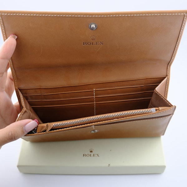 Authentic Rolex Leather Purse - Extremely Rare Collectable - image 3