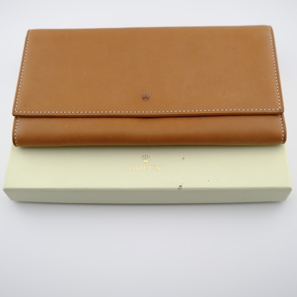 Authentic Rolex Leather Purse - Extremely Rare Collectable - image 1