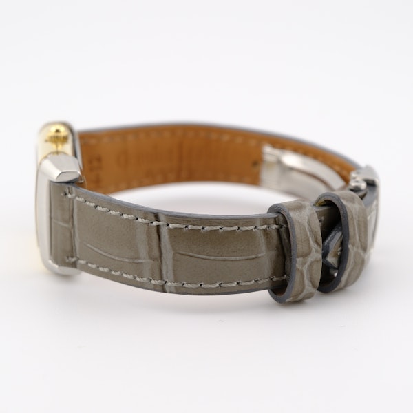 Jaeger-LeCoultre Reverso 265.5.08 Quartz Stainless Steel & Gold Diamond Bezel - image 3