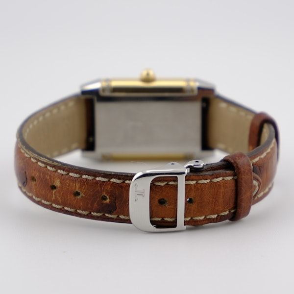 Jaeger-LeCoultre Reverso 265.5.08 Quartz Stainless Steel & Gold Diamond Bezel - image 14
