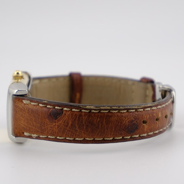 Jaeger-LeCoultre Reverso 265.5.08 Quartz Stainless Steel & Gold Diamond Bezel - image 16