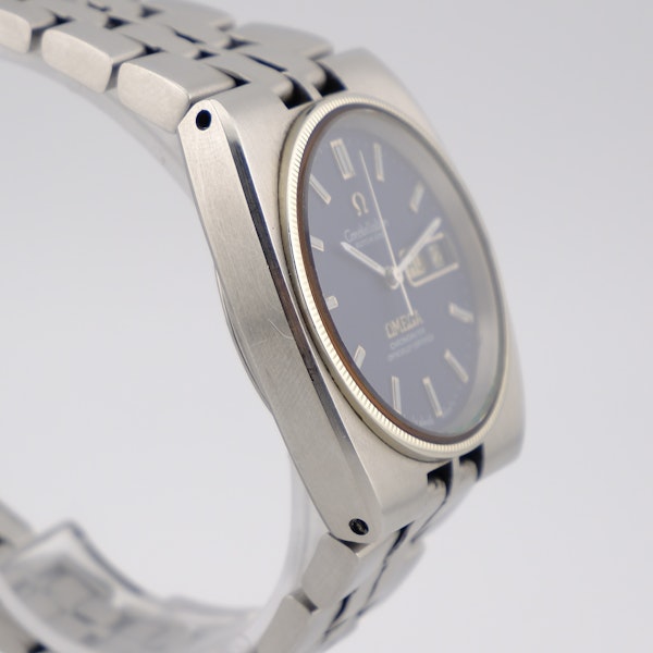 Omega Constellation 168.0054 Automatic Chronometer 1975 Blue Dial Watch - image 3