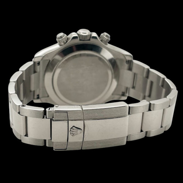 ROLEX DAYTONA WHITE GOLD BLUE RACING ARABIC DIAL 116509 FULL SET 2007 + RSC 2018 - image 5