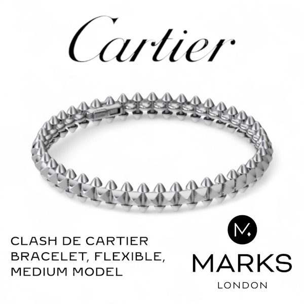 Clash de Cartier bracelet (Flexible Model) - info@marksjewellery.co.uk - image 2