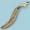 Vintage Tiffany & Co. Diamond & Sapphire Brooch - image 3